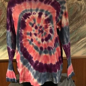 Tie Dyed Turtleneck Shirt